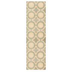 Luminance Area Rug, Cream/Grey, 2'3" x 8'