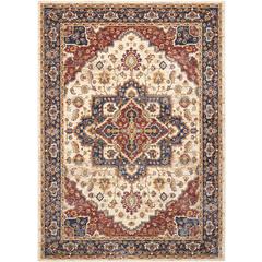 Reseda Area Rug, Cream, 5'3" x 7'6"
