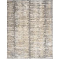 Nourison Abstract Hues Area Rug, Grey Gold 8' x 10'