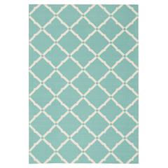 Home & Garden Area Rug, Aqua, 10' x 13'