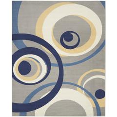 Mid-Century Modern Rectangle Area Rug, 8' x 10'
