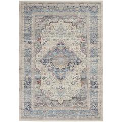 Vintage Rectangle Area Rug, 4' x 6'