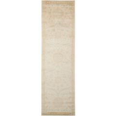 Luminance Area Rug, Cream/Mint, 2'3" x 8'
