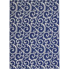 Grafix Area Rug, Navy, 5'3" x 7'3"