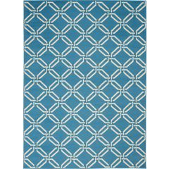 Jubilant Area Rug, Blue, 5'3" x 7'3"