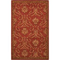 Nourison Radiant Impression Persimmon Area Rug