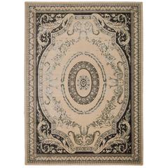 Platine Area Rug, Ivory, 5'3" x 7'5"