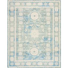 Nourison Madera Teal Area Rug