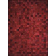 Bbl4 Medley Rectangle Rug By, Scarlet, 8' X 11'