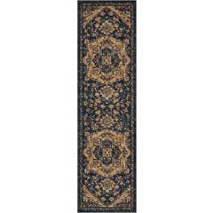 Nourison 2020 Area Rug, Midnight, 2'3" x 8'