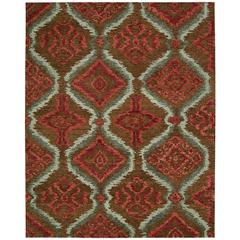 Tahoe Modern Brown/Red Area Rug