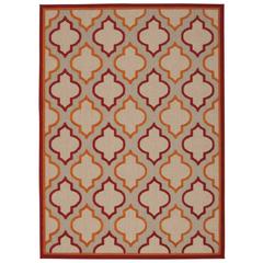 Aloha Area Rug, Red, 9'6" x 13'