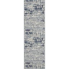 Urban Chic Area Rug, Ivory, 2'2" x 7'3"