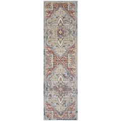 Vintage Runner Area Rug, 8' Runner