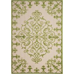 Aloha Area Rug, Green, 9'6" x 13'