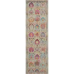 Vintage Runner Area Rug, 8' Runner