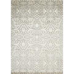 Luminance Area Rug, Steel, 5'3" x 7'5"
