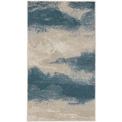 Modern Rectangle Area Rug, 2' x 4'