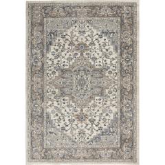 Nourison Quarry 6' x 9' Ivory/Grey Area Rug