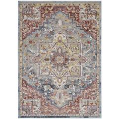 Vintage Rectangle Area Rug, 5' x 7'