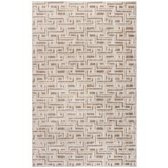 Modern Rectangle Area Rug, 4' x 6'