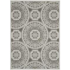 CLA03 Calobra Taupe Area Rug- 4' x 6'