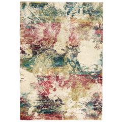 Fusion Area Rug, Cream/Multi, 5'3" x 7'3"