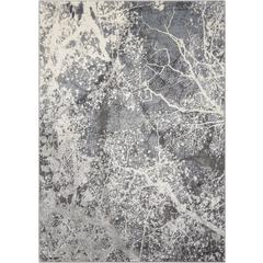Modern Rectangle Area Rug, 5' x 7'