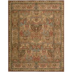 Rectangle Traditional Machine Made Area Rug