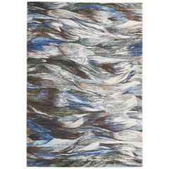 Modern Rectangle Area Rug, 6' x 8'