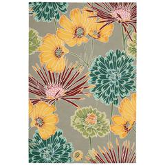 Contemporary Rectangle Area Rug, 5' x 8'