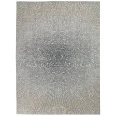 Nourison Home Elegance FAR02 Blue, Grey and White 8'x11' Large  Rug