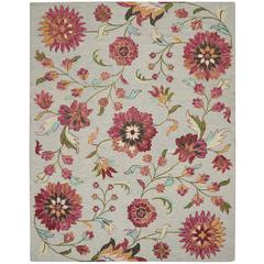 BAH04 Bahari Grey/Multi Area Rug- 8' x 10'
