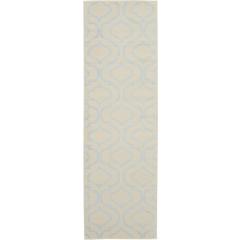 Contemporary Runner Area Rug, 7' Runner