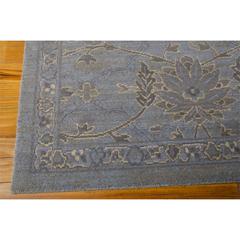 Silk Infusion Rectangle Rug By, Blue, 7'9" X 9'9"