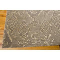 Silk Infusion Rectangle Rug By, Grey, 7'9" X 9'9"