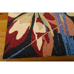 South Beach Rectangle Rug By, Black, 5' X 7'6"