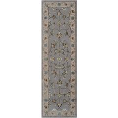 Serenade Area Rug, Grey, 2'3" x 7'6"