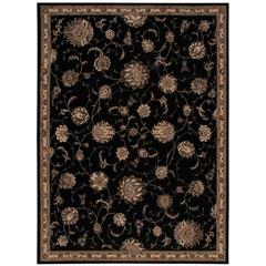 Serenade Area Rug, Black, 5'3" x 7'5"