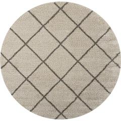 Brisbane Area Rug, Cream, 8'2" x ROUND