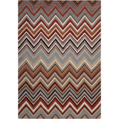Contemporary Rectangle Area Rug, 8' x 11'