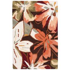 Contemporary Rectangle Area Rug, 2' x 3'