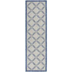 Nourison Garden Party Area Rug, 8' Runner (99446810748)