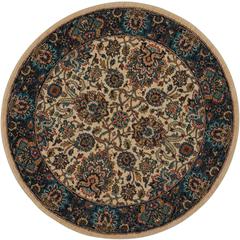 Nourison 2020 Area Rug, Ivory, 5' x ROUND