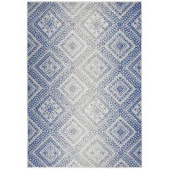 Bohemian Rectangle Area Rug, 6' x 9'