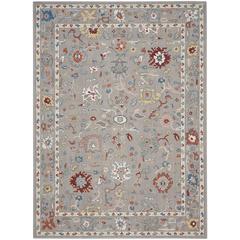 Nourison Parisa 8'6 x 11'6 Grey Area Rug
