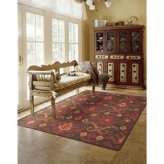 Vista Rectangle Rug By, Brown, 5' X 7'