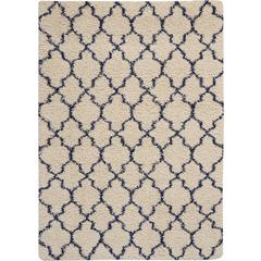Amore Area Rug, Ivory/Blue, 3'11" x 5'11"
