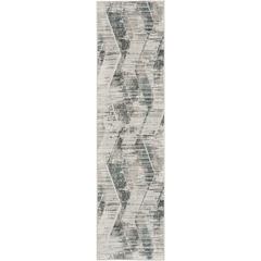 Modern Runner Area Rug, 8' Runner