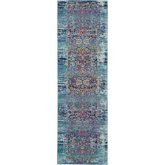 Vintage Runner Area Rug, 8' Runner